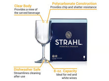 Load image into Gallery viewer, Strahl: Small Classic Wine Glass 245ml Set of 4