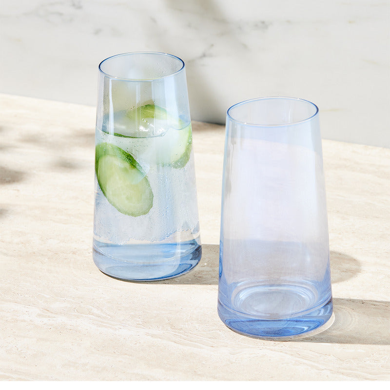 Maxwell & Williams: Glamour Highball Glass Set - Blue (Set of 2) (480ml)