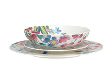 Load image into Gallery viewer, Maxwell &amp; Williams: Royal Botanic Gardens Rim Dinner Set - Eucalyptus Bloom (12pc Set)
