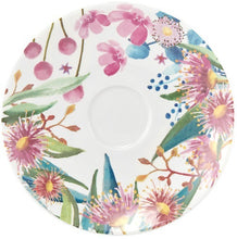 Load image into Gallery viewer, Maxwell &amp; Williams: Royal Botanic Gardens Coupe Cup &amp; Saucer - Eucalyptus Bloom (200ml)