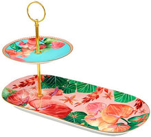 Load image into Gallery viewer, Maxwell &amp; Williams: Teas &amp; C&#39;s Tropicana 2 Tiered Entertaining Set