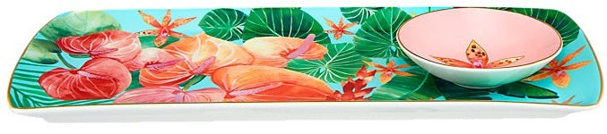 Maxwell & Williams: Teas & C's Tropicana Large Rectangular Platter & Dish Set