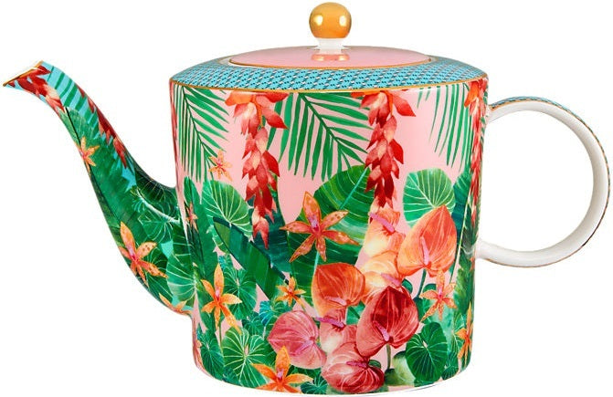 Maxwell & Williams: Teas & C's Tropicana Teapot With Infuser - Pink (1L)