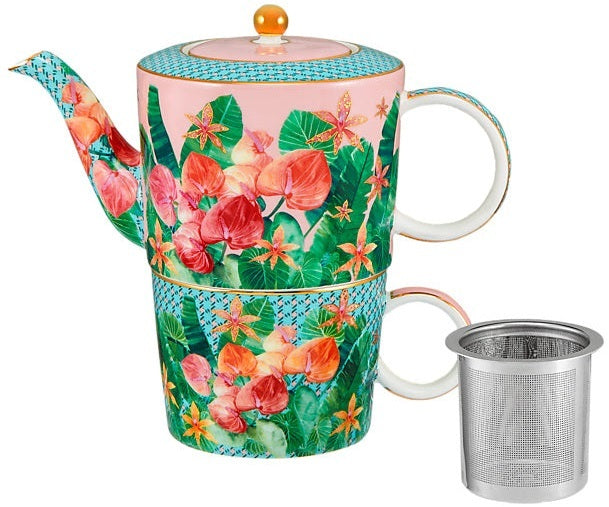 Maxwell & Williams: Teas & C's Tropicana Tea for One With Infuser (450ml)