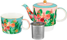 Load image into Gallery viewer, Maxwell &amp; Williams: Teas &amp; C&#39;s Tropicana Tea for One With Infuser (450ml)