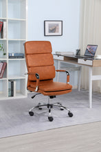 Load image into Gallery viewer, Gorilla Office - Eames Royal Replica Standard Office Chair High Back Tan Brown