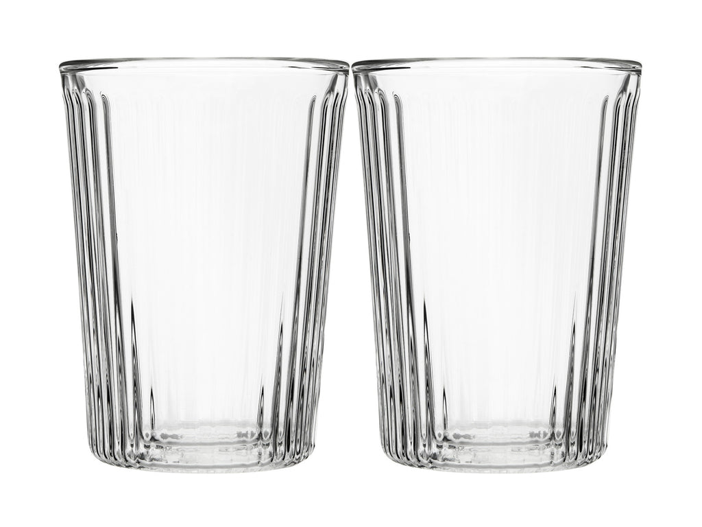 Maxwell & Williams: Blend Stripey Double Wall Cup (Set of 2) (250ml)