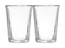 Load image into Gallery viewer, Maxwell &amp; Williams: Blend Stripey Double Wall Cup (Set of 2) (360ml)