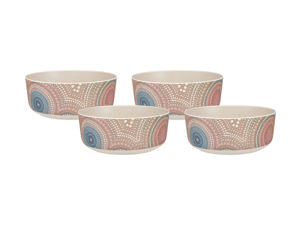 Maxwell & Williams: Lou Martin Uplift Melamine Bowls (Set of 4) (16x6.5cm)