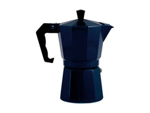 Load image into Gallery viewer, Maxwell &amp; Williams: Blend Traditional Stovetop Espresso Maker - Navy (6 Cup)