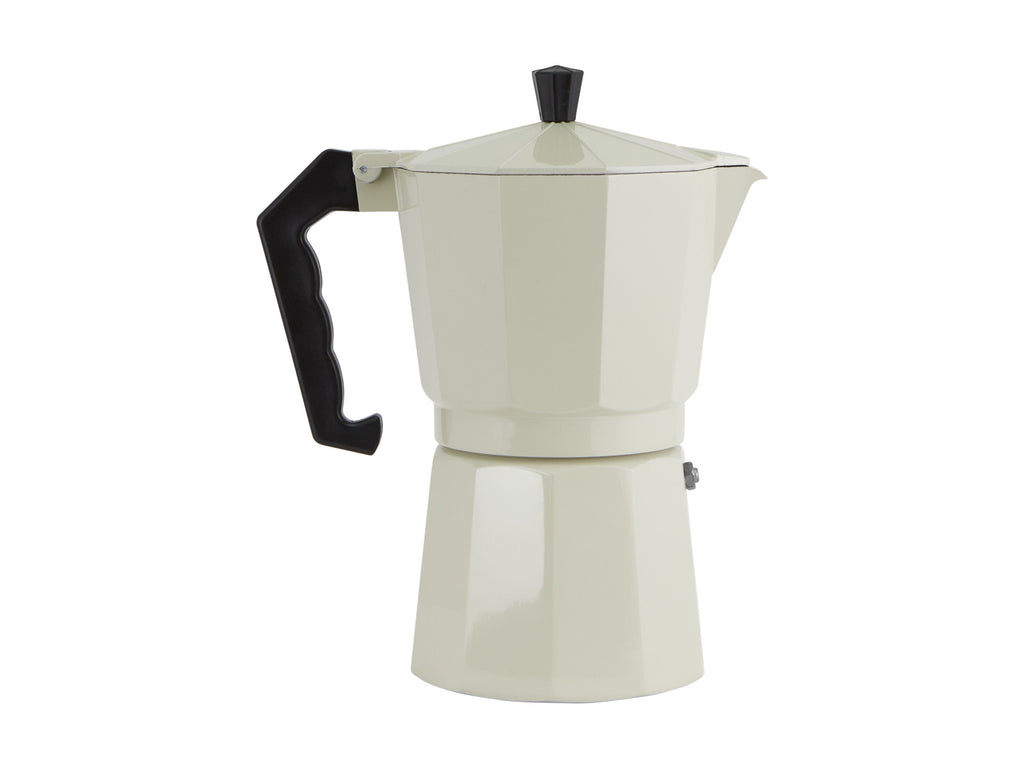 Maxwell & Williams: Blend Traditional Stovetop Espresso Maker - Sand (9 Cup)
