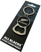 Load image into Gallery viewer, All Blacks: Classic Bottle Opener Keyring - Black