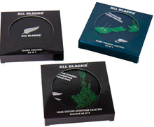 Load image into Gallery viewer, All Blacks: Home Ground Advantage Coasters (Set of 4)