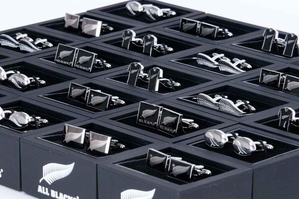 All Blacks: Logo Cufflinks