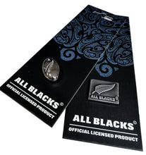 Load image into Gallery viewer, All Blacks: Rugby Ball Lapel
