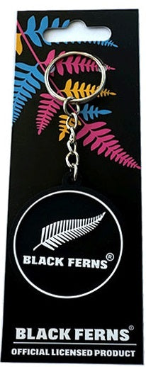 Black Ferns: Travel Bag Keyring - Black