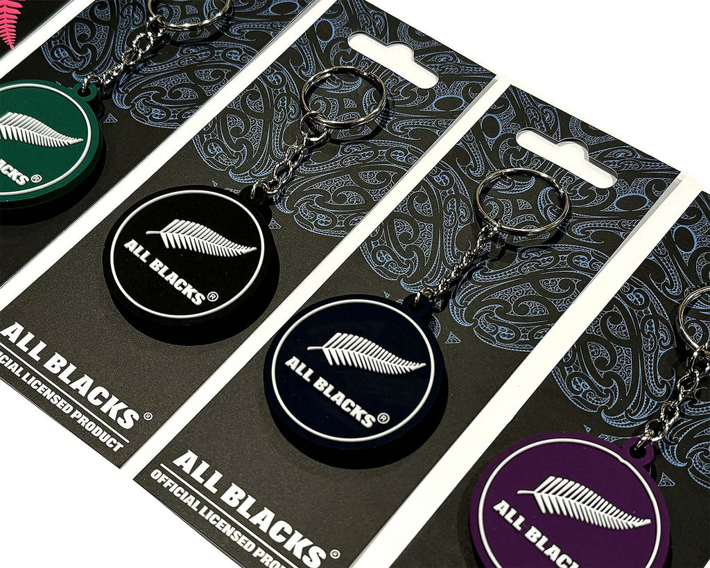 Black Ferns: Travel Bag Keyring - Black