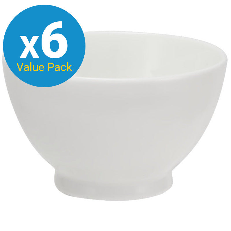 Maxwell & Williams: White Basics Rice Bowl (6 Pack) (12.5cm)