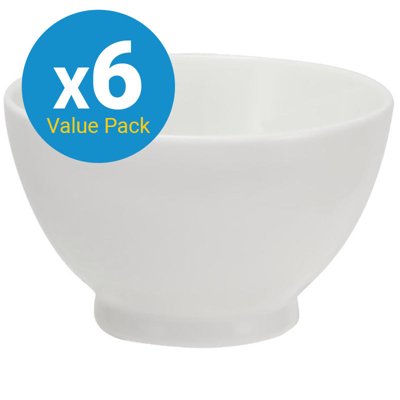 Maxwell & Williams: White Basics Rice Bowl (6 Pack) (15.5cm)