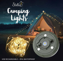 Load image into Gallery viewer, Stella Haus: Camping Lights (10m) Warm White - Stellar Haus