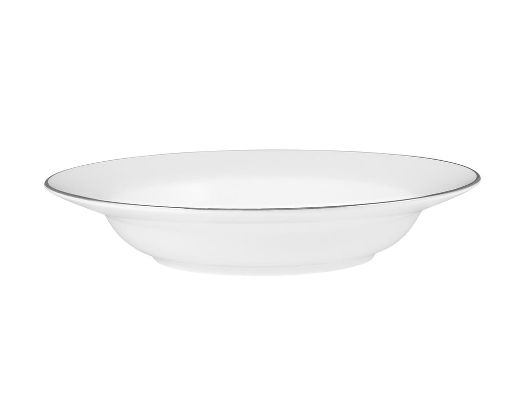 Maxwell & Williams: White Platinum Rim Soup Bowl (23cm)