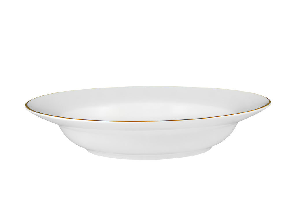 Maxwell & Williams: White Gold Rim Soup Bowl (23cm)