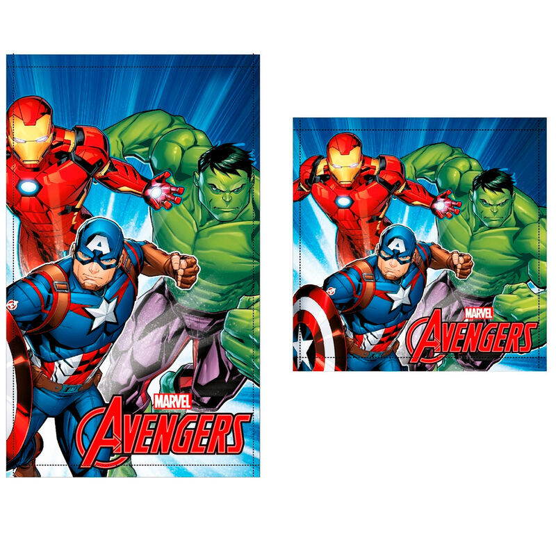 Marvel: Avengers Cotton Face and Hand Towels (Set of 2)