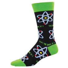 Load image into Gallery viewer, Socksmith: Lemme Atom Socks - Black