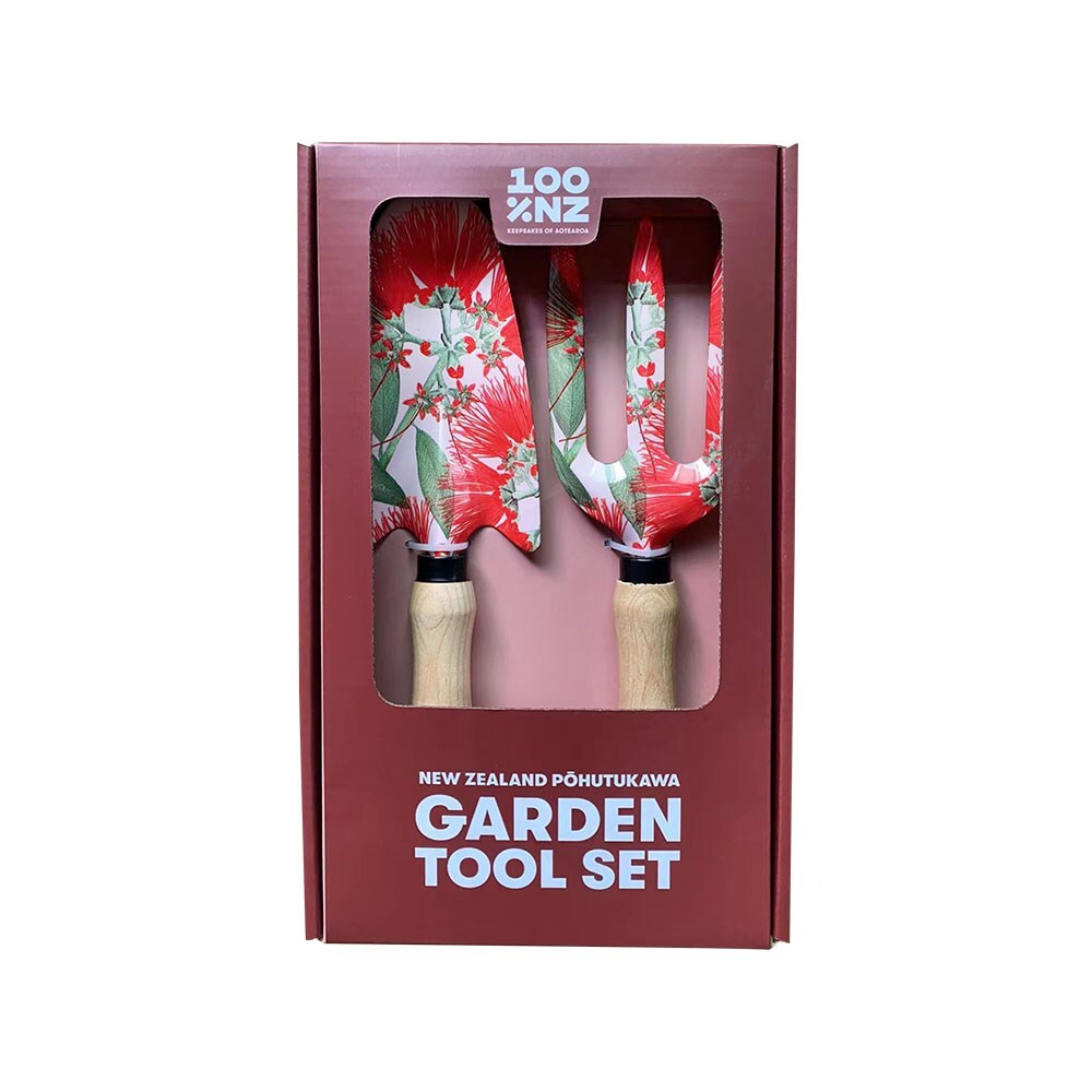 100 Percent NZ: NZ Pohutukawa Garden Tool Set - 100% NZ