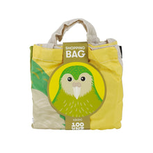 Load image into Gallery viewer, 100% NZ: Bright Kakapo Shopping Bag