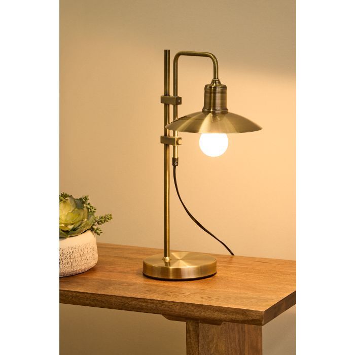 Academy: Rayner Metal Gold Table Lamp (45cm)