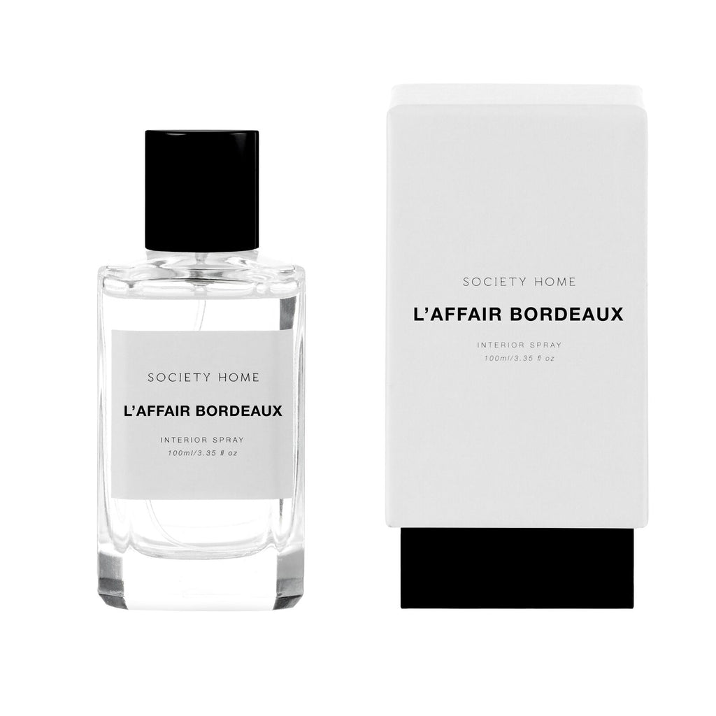 Society Home: L’Affair Bordeaux Interior Spray 100ml (11.5cm)