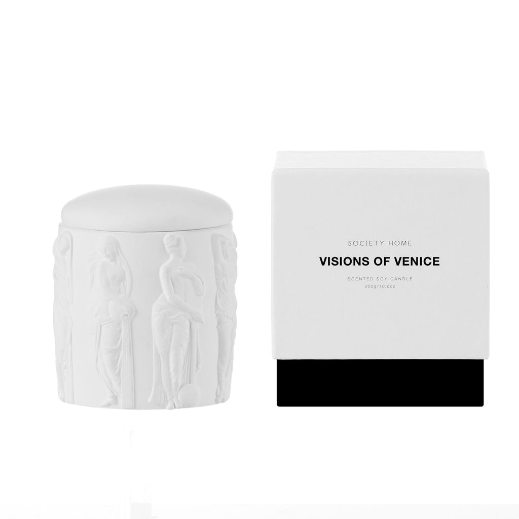 Society Home: Visions of Venice Scented Soy Candle 300g (11cm)