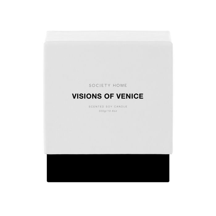 Society Home: Visions of Venice Scented Soy Candle 300g (11cm)