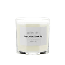 Load image into Gallery viewer, Society Home: Village Green Scented Soy Candle 400g (10cm)