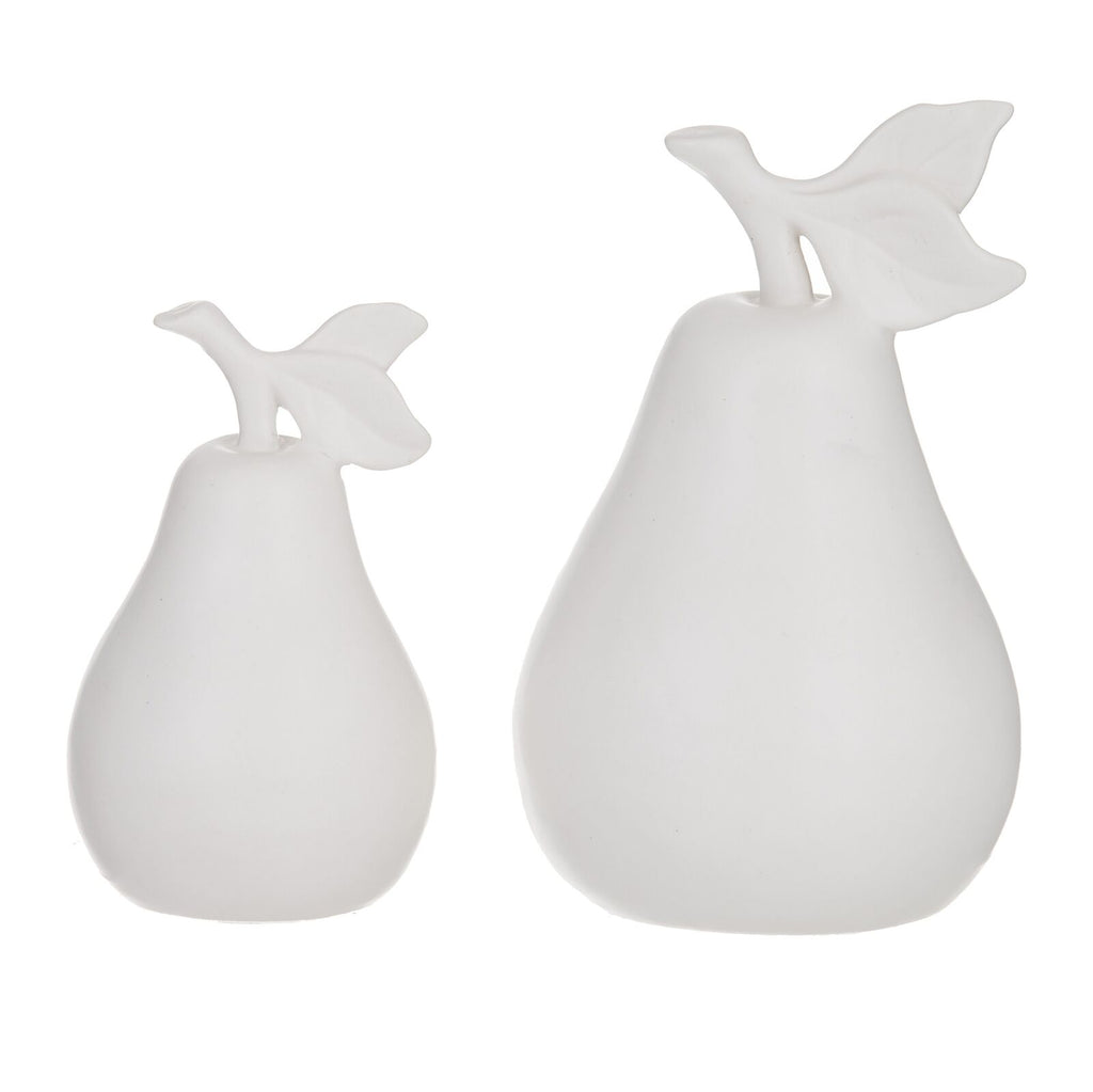 Emporium: Pear Sculpture 13cm & 18cm (Set of 2)