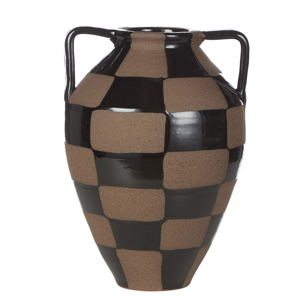 Amalfi: Fulton Vase - Brown (33cm)