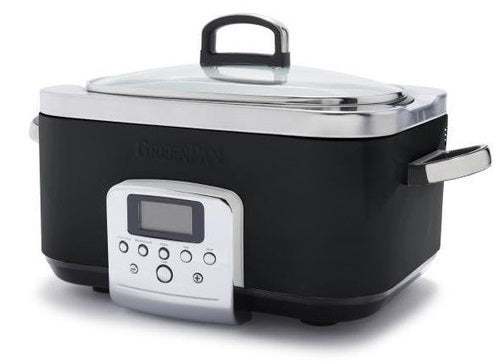 Greenpan: Slow Cooker - Black (6L)