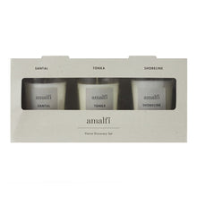 Load image into Gallery viewer, Amalfi: Santal Tonka Votives (Set of 3) - Taupe (9cm)