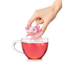 Load image into Gallery viewer, Fred: Relaxolotl Tea Infuser (9cm)