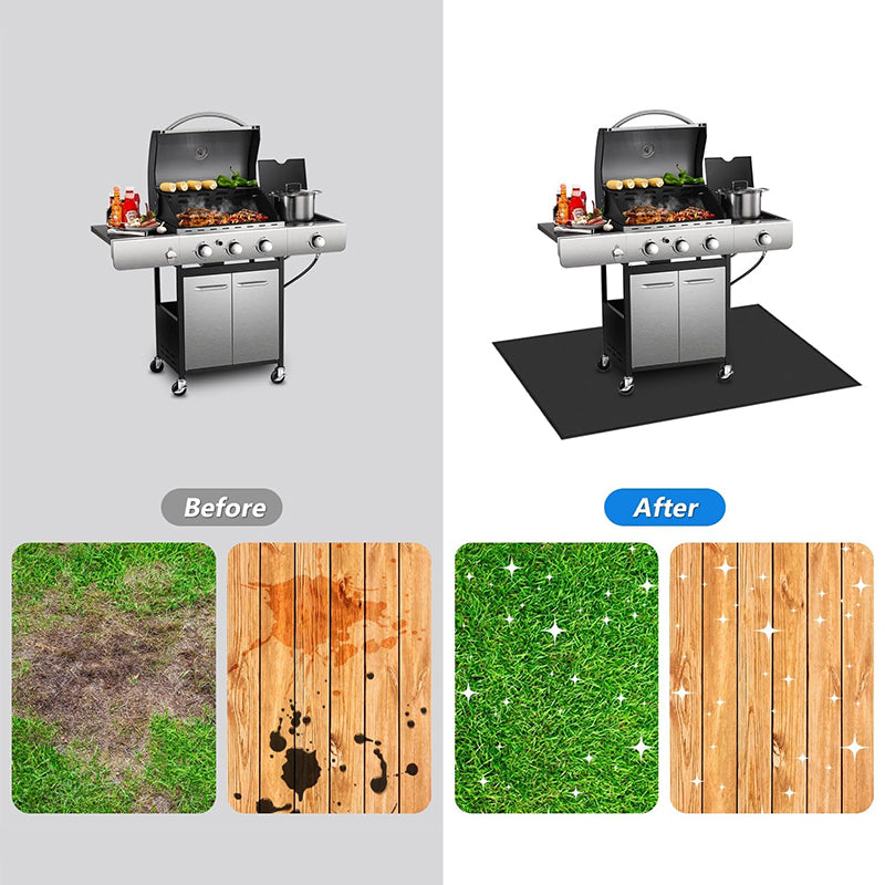 HYPERANGER 165 x 99 x 0.3 cm Outdoor Grill Mat