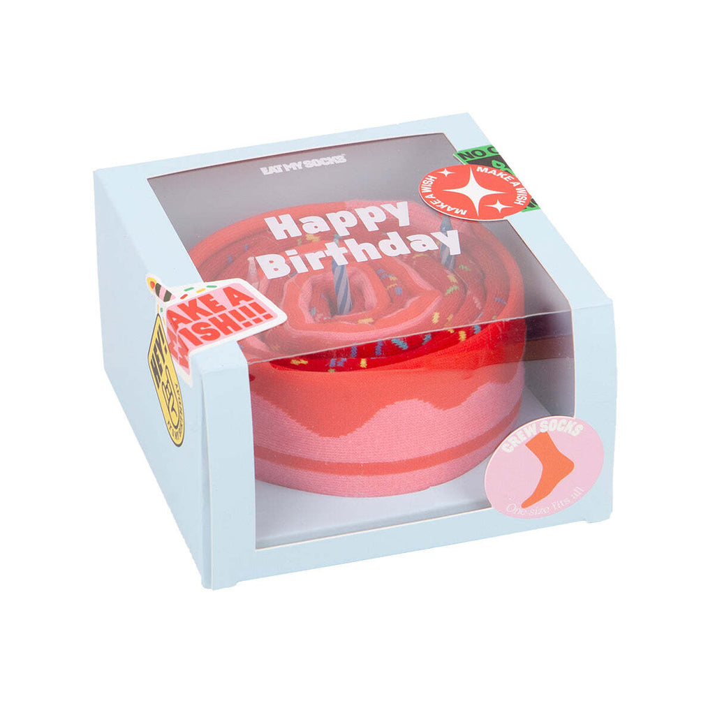 Eat My Socks: Socks - Happy Birthday (2 Pairs)