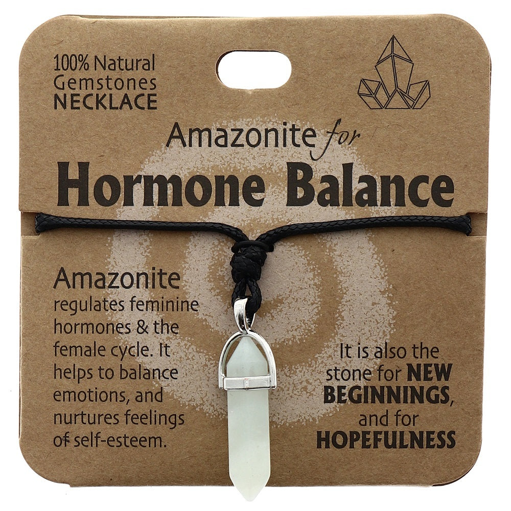 Hormone Necklace - Amazonite