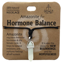 Load image into Gallery viewer, Hormone Necklace - Amazonite