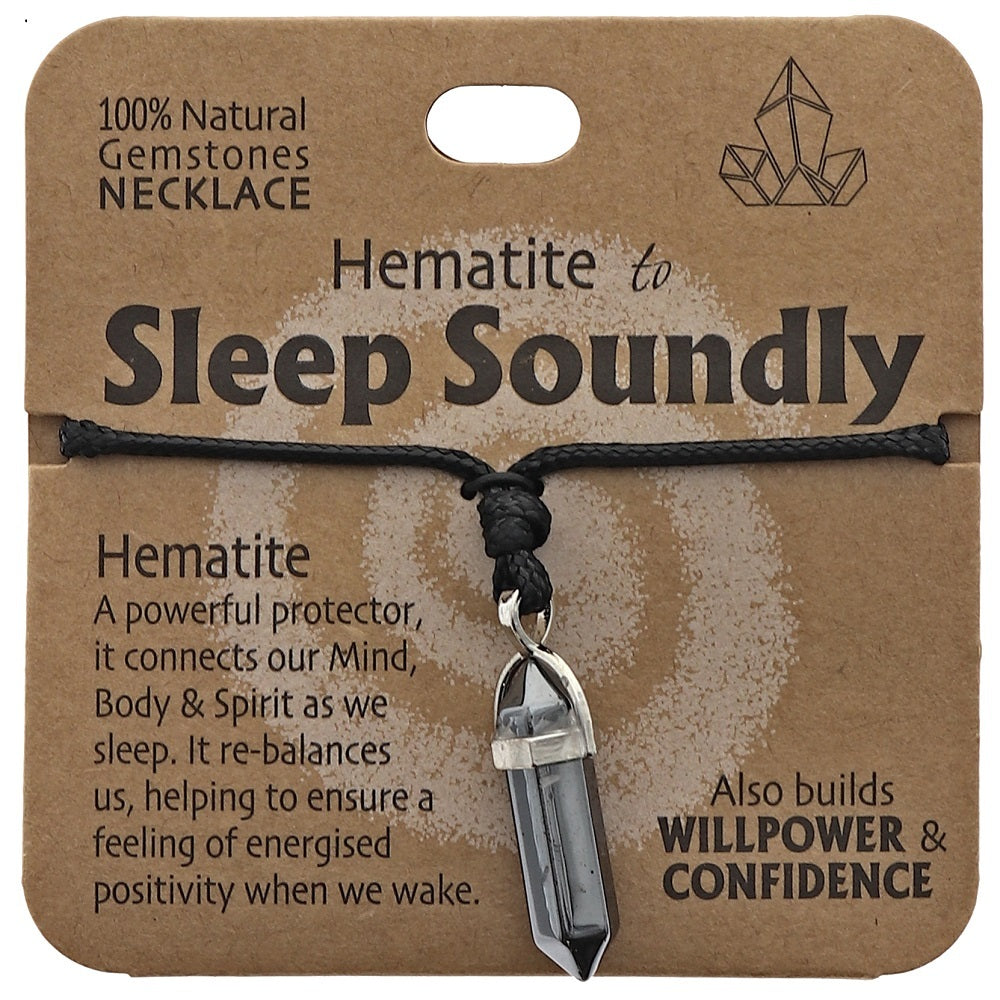 Sleep Necklace - Hematite