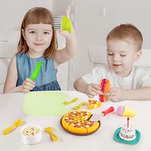 Load image into Gallery viewer, 8 Pcs Plastic Kitchen Knife Set for Kids - Green