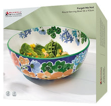 Load image into Gallery viewer, Maxwell &amp; Williams: Forget Me Not Round Serving Bowl (26x9.5cm)