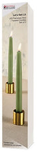 Load image into Gallery viewer, Maxwell &amp; Williams: Let&#39;s Get Lit LED Flameless Taper Candle Set of 2 - Pine (24cm)