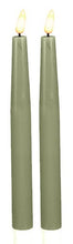 Load image into Gallery viewer, Maxwell &amp; Williams: Let&#39;s Get Lit LED Flameless Taper Candle Set of 2 - Pine (24cm)