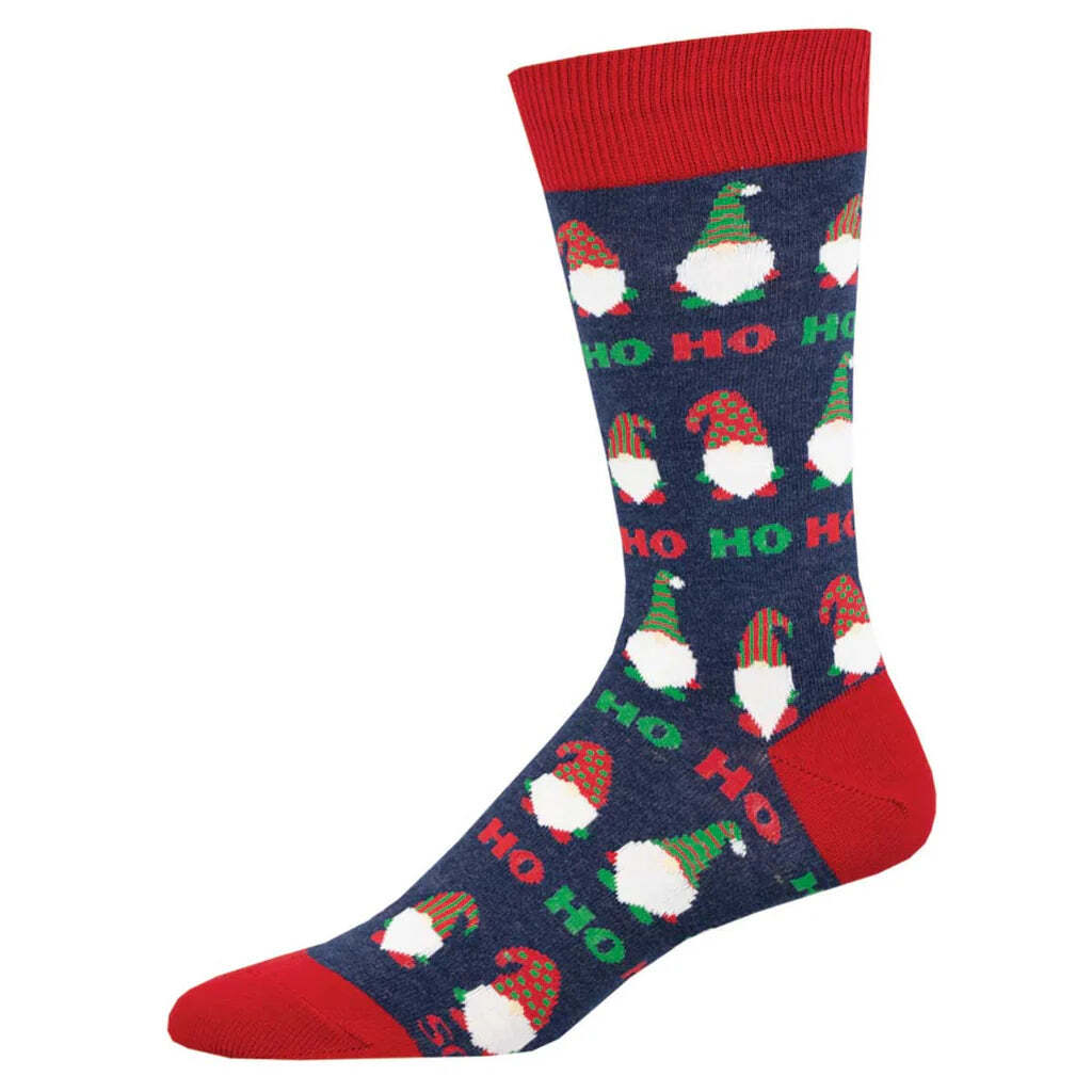 Socksmith: Ho Ho Homies - Navy Heather (Mens)